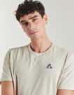 T-shirt Le Coq Sportif ESS Tee SS N&deg;1 M Beige T-shirt maniche corte Uomo - 5