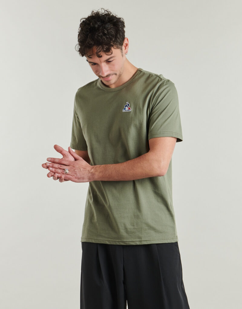 T-shirt Le Coq Sportif ESS Tee SS N&deg;1 M Verde T-shirt maniche corte Uomo - 2