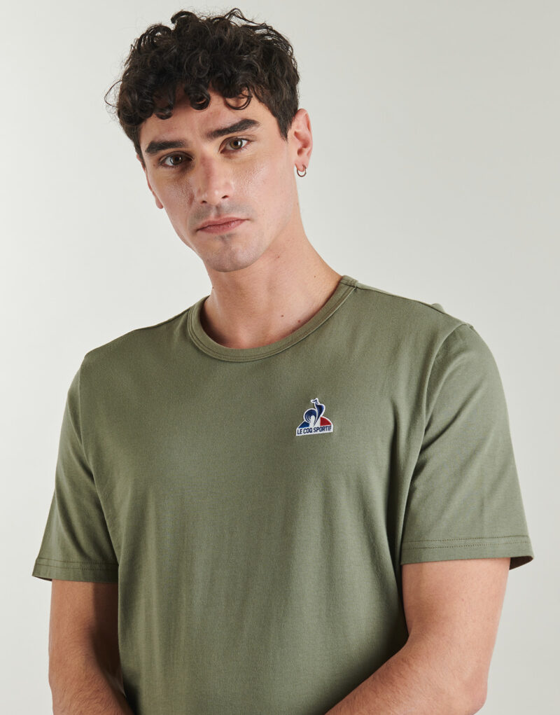 T-shirt Le Coq Sportif ESS Tee SS N&deg;1 M Verde T-shirt maniche corte Uomo - 5