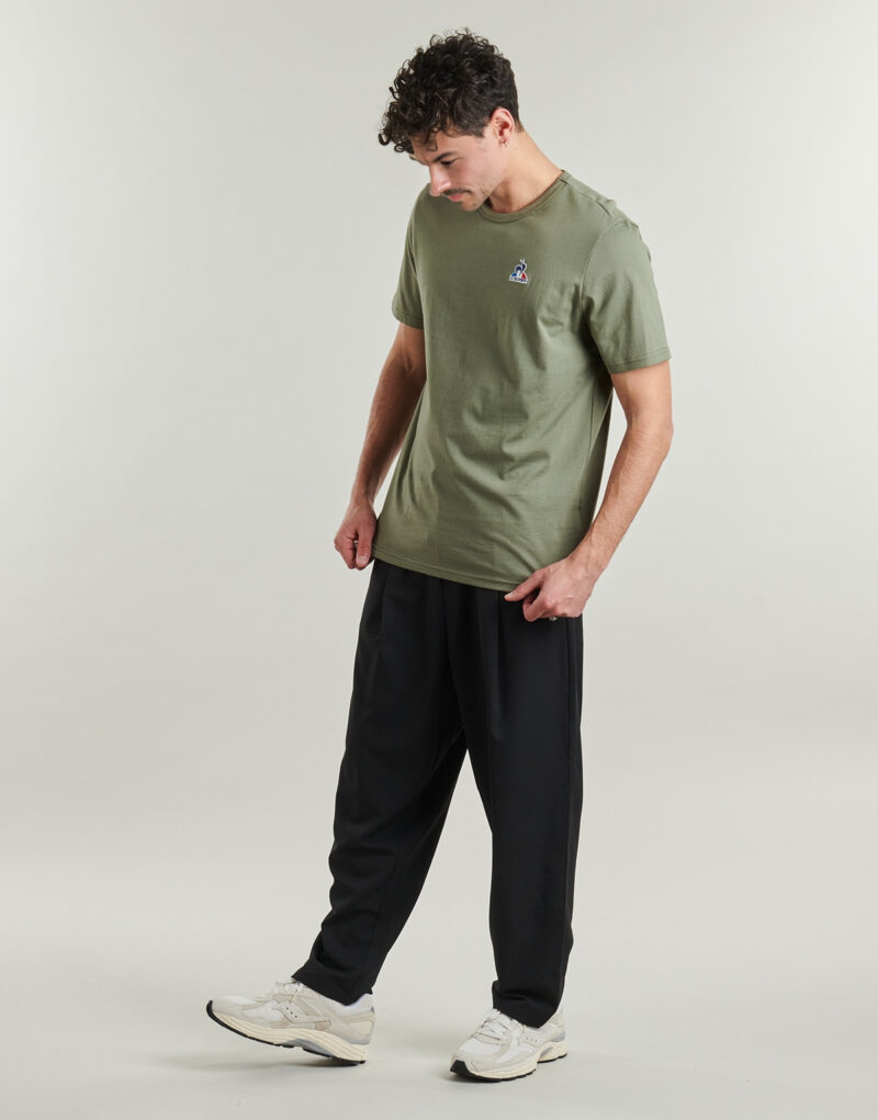 T-shirt Le Coq Sportif ESS Tee SS N°1 M Verde T-shirt maniche corte Uomo - 3