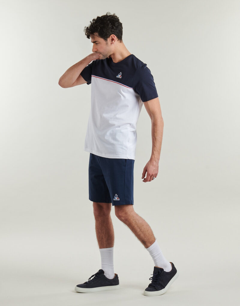 T-shirt Le Coq Sportif TRI SP Tee SS N&deg;1 M Marine T-shirt maniche corte Uomo - 3