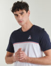 T-shirt Le Coq Sportif TRI SP Tee SS N°1 M Marine T-shirt maniche corte Uomo - 5