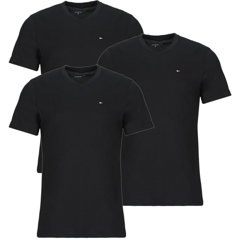 T-shirt Tommy Hilfiger 3P SS TEE X3 Nero T-shirt maniche corte Uomo - 1