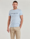 T-shirt Tommy Hilfiger TOMMY LOGO TEE Blu T-shirt maniche corte Uomo - 2