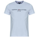 T-shirt Tommy Hilfiger TOMMY LOGO TEE Blu T-shirt maniche corte Uomo - 1