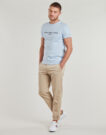 T-shirt Tommy Hilfiger TOMMY LOGO TEE Blu T-shirt maniche corte Uomo - 3