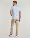 T-shirt Tommy Hilfiger TOMMY LOGO TEE Blu T-shirt maniche corte Uomo - 4