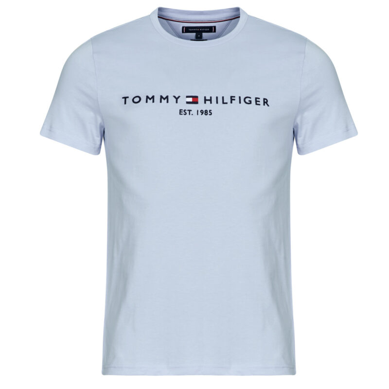 T-shirt Tommy Hilfiger TOMMY LOGO TEE Blu T-shirt maniche corte Uomo - 1