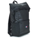 Uomo Tommy Jeans TJM DAILY TECH ROLL TOP BACKPACK Nero Zaino Uomo - 2