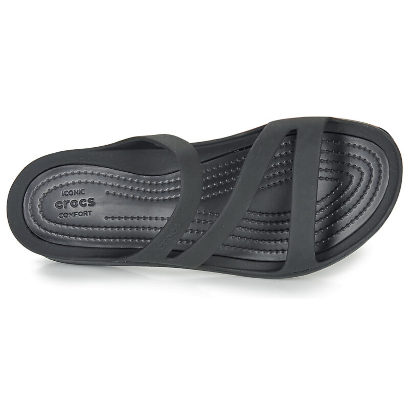 Crocs SWIFTWATER SANDAL W Nero Ciabatta Donna - 6