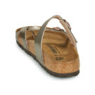 BIRKENSTOCK Mayari Birko-flor / Taupe / Regular Brown Women's Slipper - 5
