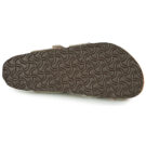BIRKENSTOCK Mayari Birko-flor / Taupe / Regular Brown Women's Slipper - 7
