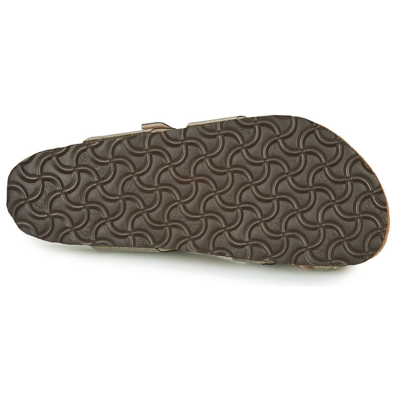 BIRKENSTOCK Mayari Birko-flor / Taupe / Regular Brown Women's Slipper - 7