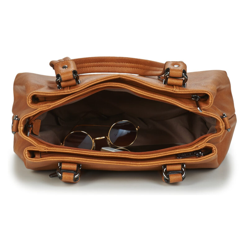 Hexagona GRACIEUSE Marrone Borse a spalla Donna - 5