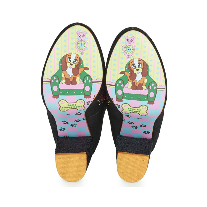 Irregular Choice GARDEN WALK Nero Stivaletti Donna - 7