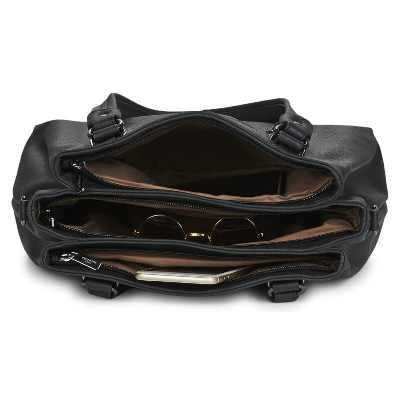 Hexagona GRACIEUSE Nero Borse a spalla Donna - 5