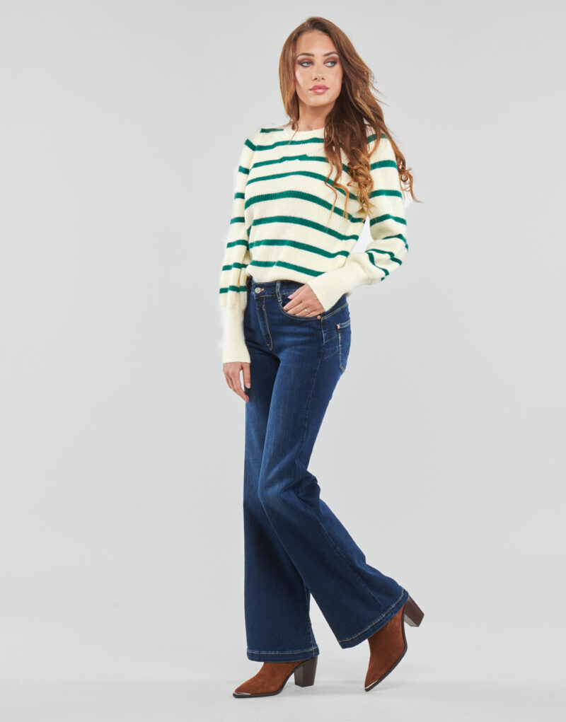 Vaqueros acampanados Le Temps des Cerises Pantalones vaqueros acampanados azules PULP HIGH FLARE para mujer - 3