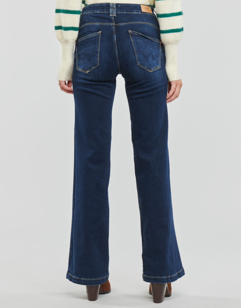 Vaqueros acampanados Le Temps des Cerises Pantalones vaqueros acampanados azules PULP HIGH FLARE para mujer - 4