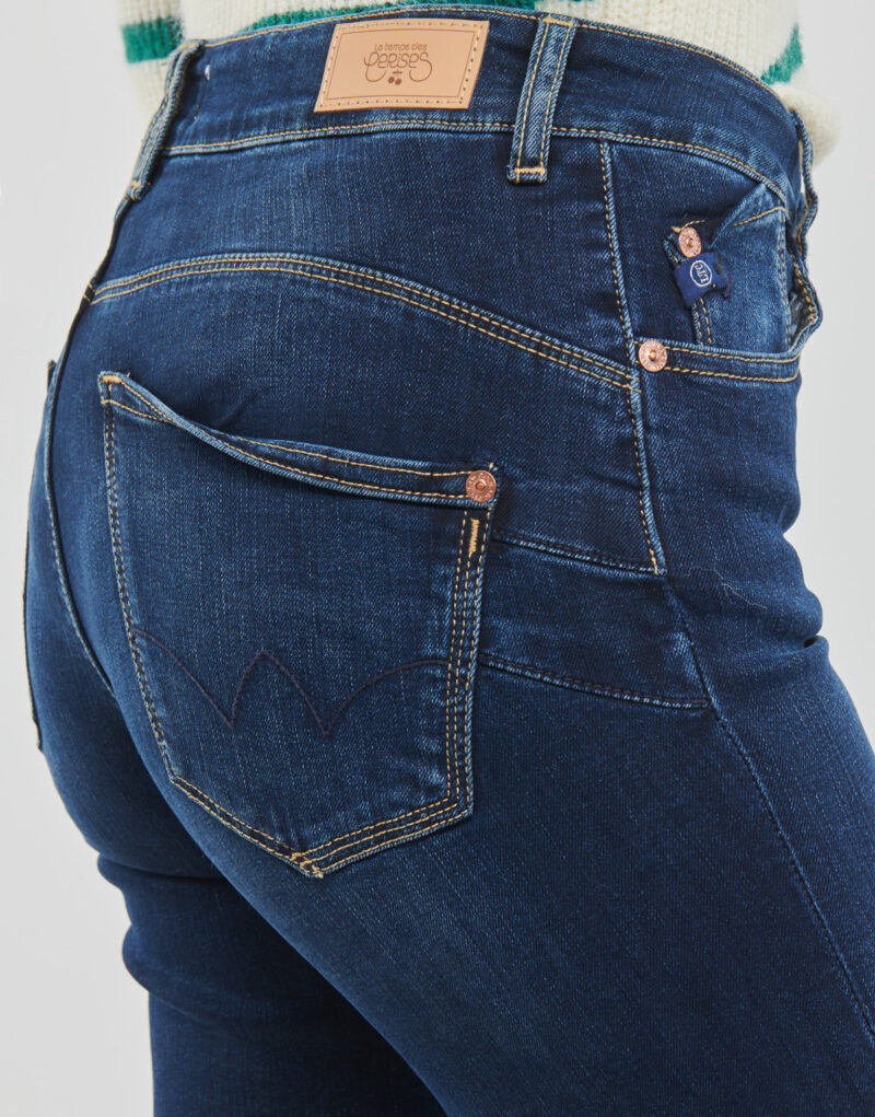 Vaqueros acampanados Le Temps des Cerises Pantalones vaqueros acampanados azules PULP HIGH FLARE para mujer - 5