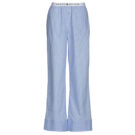 Pantaloni pigiami Tommy Hilfiger STRIPE POPLIN PANTS (EXT.SIZES) Blu Pantaloni pigiami Donna - 1