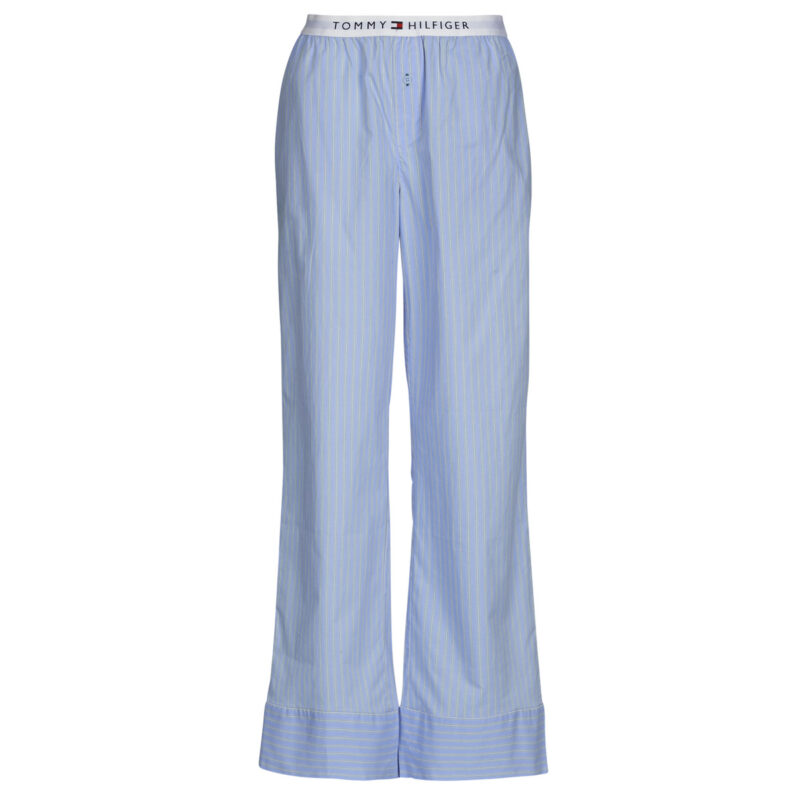 Pantaloni pigiami Tommy Hilfiger STRIPE POPLIN PANTS (EXT.SIZES) Blu Pantaloni pigiami Donna - 1