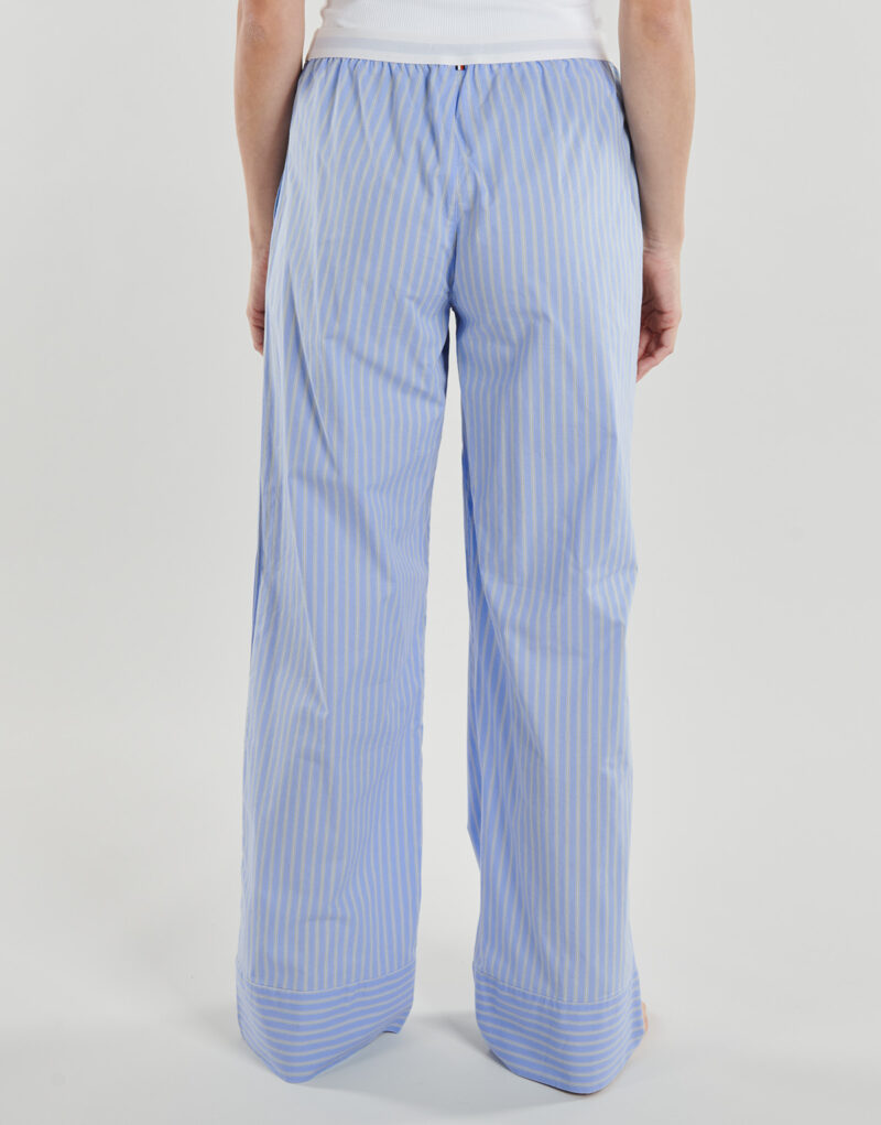 Pantaloni pigiami Tommy Hilfiger STRIPE POPLIN PANTS (EXT.SIZES) Blu Pantaloni pigiami Donna - 4