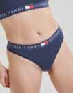 Perizoma Tommy Hilfiger CLASSIC THONG (EXT.SIZES) Marine Perizoma Donna - 3
