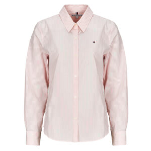 Camicia Tommy Hilfiger ESS POPLIN REGULAR SHIRT Rosa Camicie Donna