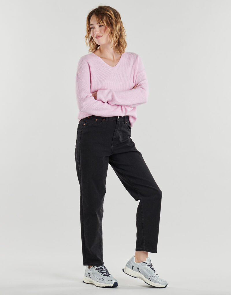 Jeans Mom JJXX JXLISBON MOM HW C4143 Nero Jeans Mom Donna - 3