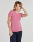 T-shirt JJXX JXFRANKIE STR SS RIB TEE Rosa T-shirt maniche corte Donna - 2