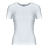 T-shirt JJXX JXFRANKIE STR SS RIB TEE Bianco T-shirt maniche corte Donna