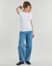 T-shirt JJXX JXFRANKIE STR SS RIB TEE Bianco T-shirt maniche corte Donna - 3