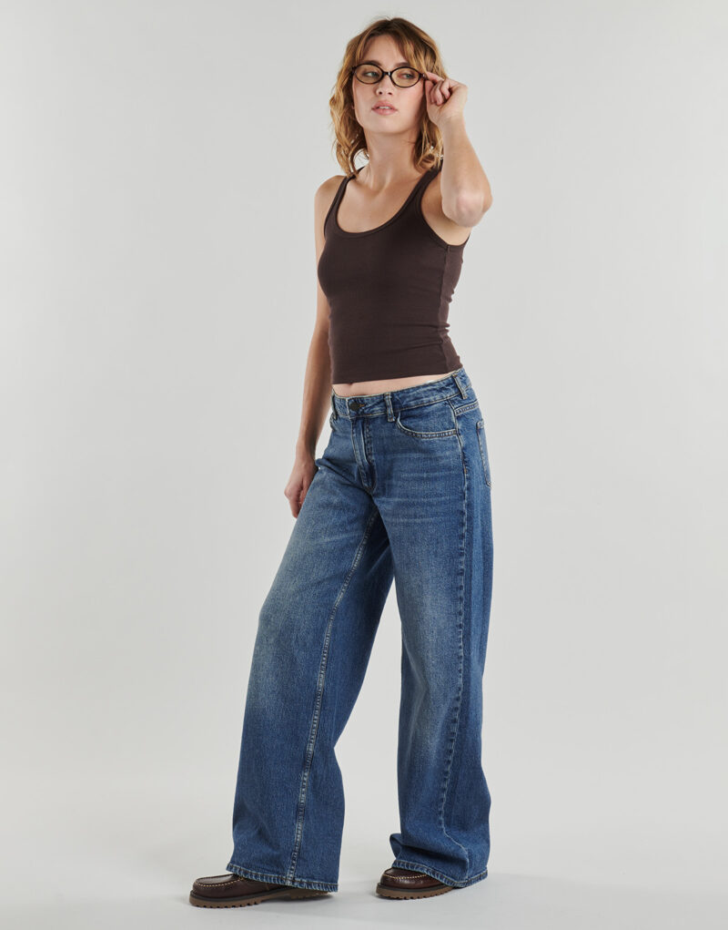 Jean &eacute;vas&eacute; JDY JDYJean &eacute;vas&eacute; bleu RUBY MW WID MB 1006 pour femme - 3