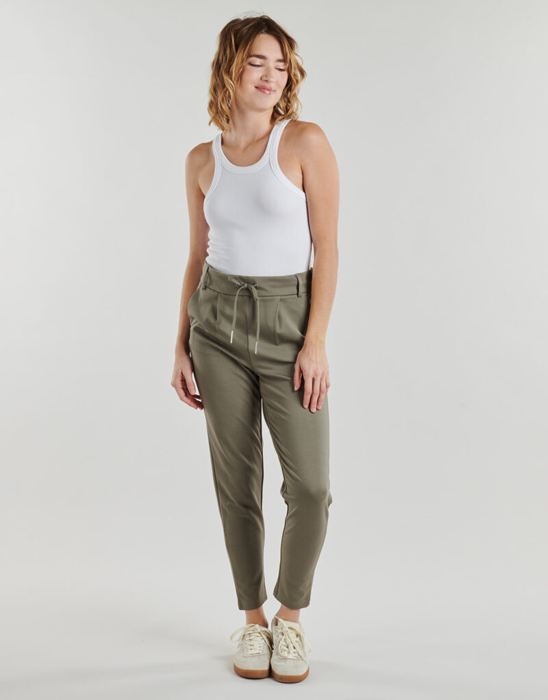 Pantalone Chino Only ONLPOPTRASH Kaki - Pantaloni Chino Donna - 2