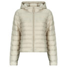 Daunenjacke Only ONLTAHIA LW QUILTED HOOD Beige Daunenjacken Frau - 1