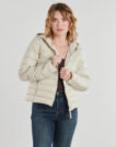 Daunenjacke Only ONLTAHIA LW QUILTED HOOD Beige Daunenjacken Frau - 2
