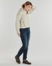 Daunenjacke Only ONLTAHIA LW QUILTED HOOD Beige Daunenjacken Frau - 3