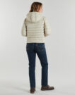 Daunenjacke Only ONLTAHIA LW QUILTED HOOD Beige Daunenjacken Frau - 4