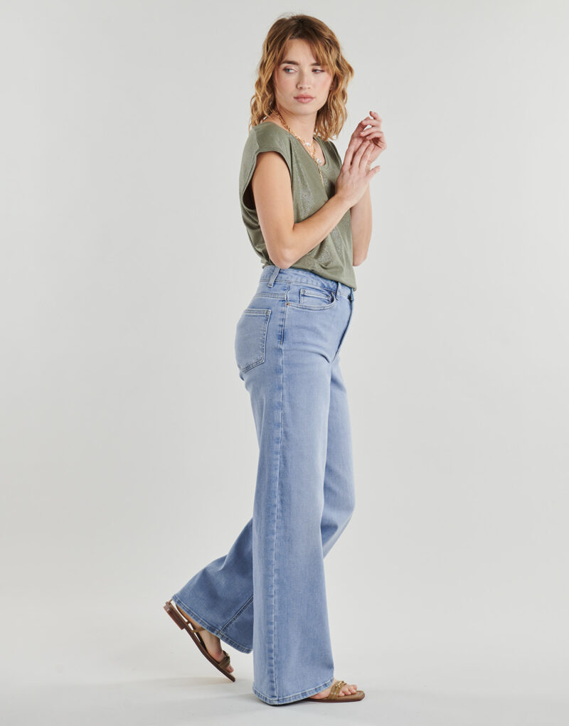 Jeans Flare Only ONLMADISON BLUSH HW WIDE Blu Jeans Flare Donna - 3
