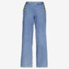 Jeans Flare Only ONLMADISON HW BUTTON WIDE Blu Jeans Flare Donna