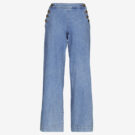 Jeans Flare Only ONLMADISON HW BUTTON WIDE Blu Jeans Flare Donna - 1