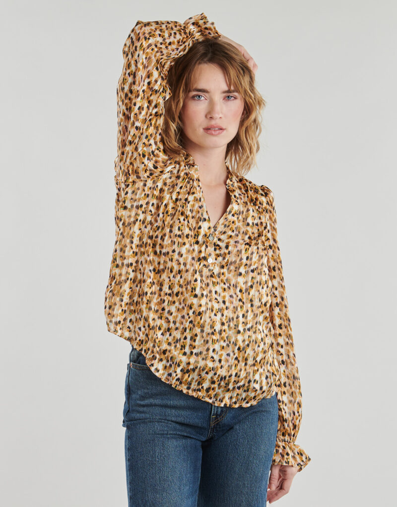 Camicetta Only ONLJUSA L/S WAVY Multicolore Camicette Donna - 2
