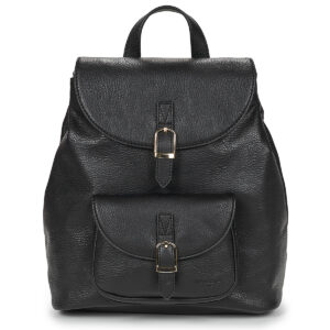 Donna Hexagona TOSCANE BACKPACK Nero Zaino Donna