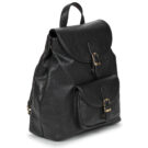 Donna Hexagona TOSCANE BACKPACK Nero Zaino Donna - 2