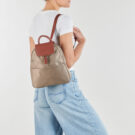 Donna Hexagona POP BACKPACK Beige Zaino Donna - 6