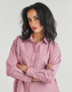Camicia Pepe jeans LENOIR SHIRT Rosso Camicie Donna - 5