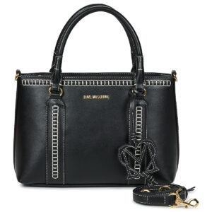 Donna Love Moschino LADDER STITCH-JC4094PP1O Nero Borsetta Donna