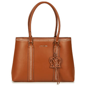 Love Moschino LADDER STITCH-JC4089PP1O Marrone Borse Shopping Donna
