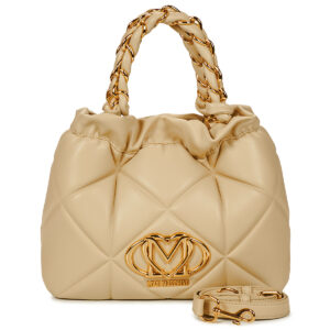 Donna Love Moschino EMBOSSED Q-JC4115PP1O Beige Borsetta Donna