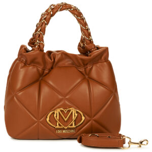 Donna Love Moschino EMBOSSED Q-JC4115PP1O Marrone Borsetta Donna